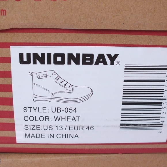 NEW UNION BAY Tonasket‎ Boot Size 13 Tan Wheat main image 6